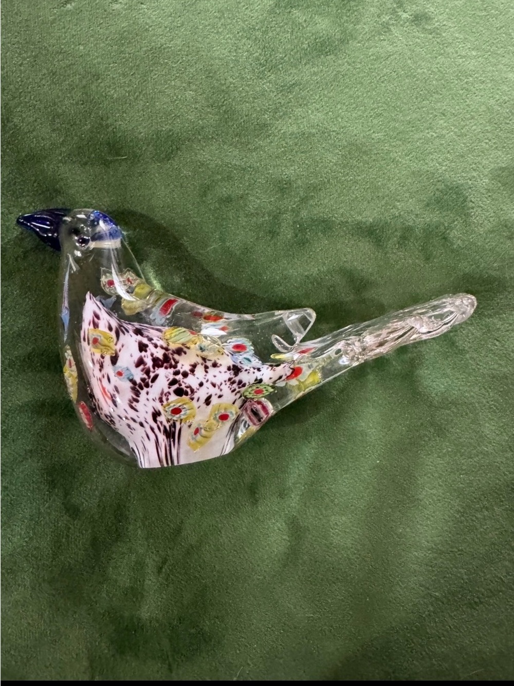 Robert William Beautiful Glass Bird